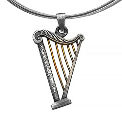 Srebrna zawieszka HARFA - srebro p. 925