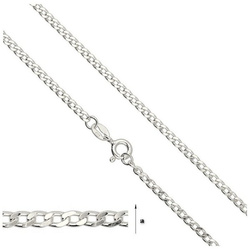 PD-060 Srebrny łańcuszek PANCERKA DIAMENTOWANA