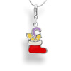 Srebrna zawieszka - charms - SKARPETA  pr. 925