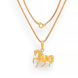 Srebrny naszyjnik KOŃ KONIK - Srebro pr. 925