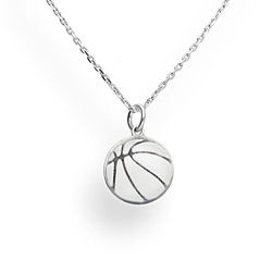 Naszyjnik PIŁKA DO KOSZA GRAWER GRATIS! - SREBRO