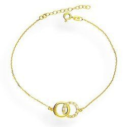 Srebrna bransoletka celebrytka KOŁA - SREBRO 925