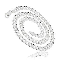 Srebrny Łańcuszek  PANCERKA PL250 - SREBRO p. 925