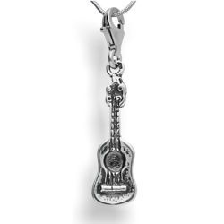 Srebrna zawieszka - charms - GITARA - pr. 925