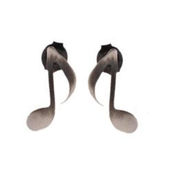 Srebrne kolczyki sztyfty NUTKA - SREBRO P. 925