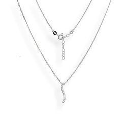 Srebrny naszyjnik - celebrytka - pr. 925