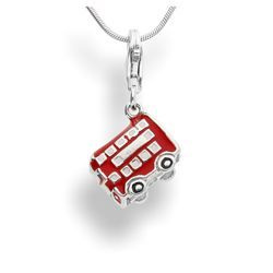 Srebrna zawieszka - charms - AUTOBUS pr. 925