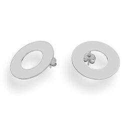 Kolczyki sztyfty KOŁA 2 cm! - SREBRO 925 NOWOŚĆ !