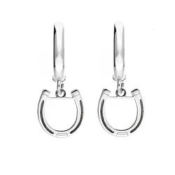Srebrne kolczyki KOŃ PODKOWA - SREBRO 925 NOWOŚĆ!