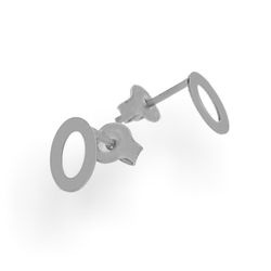 Srebrne kolczyki OWAL - srebro p. 925