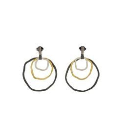 Srebrne kolczyki sztyfty KOŁA - SREBRO pr. 925