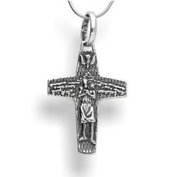 Srebrna zawieszka - KRZYŻ - pr. 925