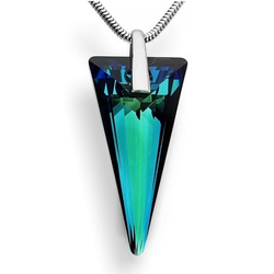 Duża zawieszka wisior with Swarovski - SREBRO 925