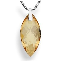 Duża zawieszka wisior with Swarovski - SREBRO 925