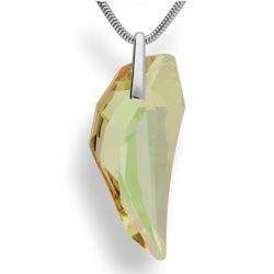 Duża zawieszka wisior with Swarovski SKRZYDŁO 925