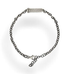 Srebrna bransoletka z modlitwą ,,Ojcze nasz.. p925