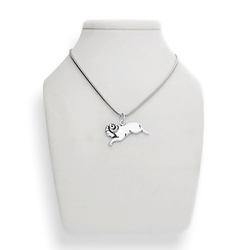 Duża zawieszka znak zodiaku BARAN - SREBRO p 925