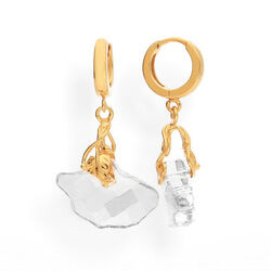 Srebrne kolczyki from Swarovski MIŁORZĄB - SREBRO