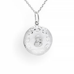 Srebrna zawieszka medalik Matka Boska - srebro 925