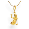 Srebrna zawieszka - ZODIAK - Panna - pr. 925