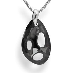 Duża zawieszka wisior with Swarovski - SREBRO 925