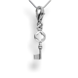 Srebrna zawieszka - charms - KLUCZ pr. 925