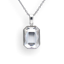 Srebrny naszyjnik whit SWAROVSKI SREBRO 925 CUDO!