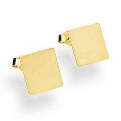 Srebrne kolczyki sztyfty KWADRATY - pr. 925