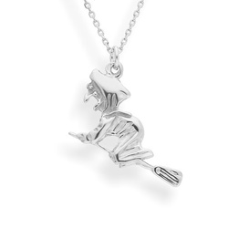 Srebrny naszyjnik CZAROWNICA - SREBRO p 925