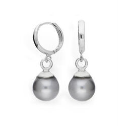 Srebrne kolczyki PERŁA SWAROVSKI - SREBRO p. 925