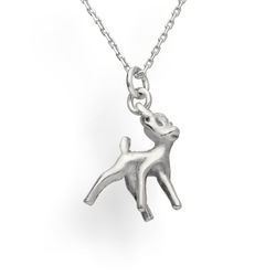 Srebrny naszyjnik SARNA - SREBRO p 925