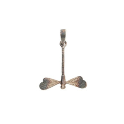 Srebrna zawieszka - ważka