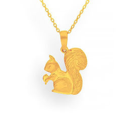 Srebrny naszyjnik WIEWIÓRKA - SREBRO p. 925