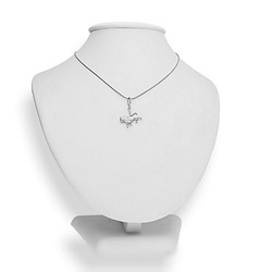 Srebrna zawieszka - ZODIAK - Lew - pr. 925