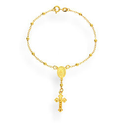 Srebrna bransoletka RÓŻANIEC - SREBRO pr. 925