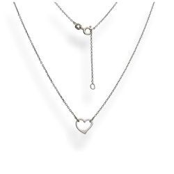 Srebrny naszyjnik  SERCE - SREBRO p 925