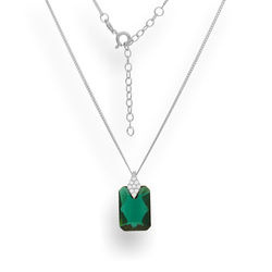 Srebrny naszyjnik kryształ SWAROVSKI - SREBRO 925